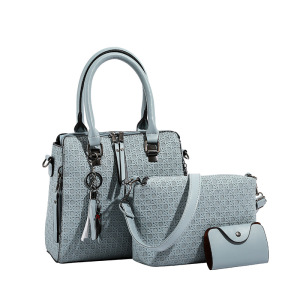 Ceba 包包2023新款都市简约时尚潮单肩斜跨手提子母包四件套女包