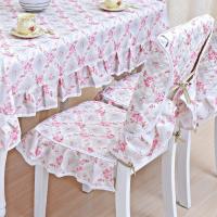 家柏饰(CORATED)茶几桌布布艺欧式台布圆形圆桌餐桌布棉麻田园风小清新北欧长方形