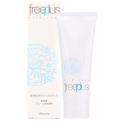 Freeplus芙丽芳丝净润洗面奶100g孕妇可用补水保湿调节水油平衡氨基酸洁面弱酸性日本原装进口