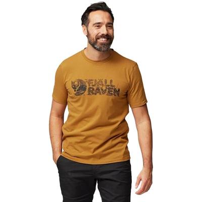 FjallravenLushLogoTShirt男款棉质休闲户外经典T恤