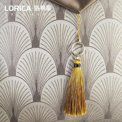 森美人新中式轻奢沙发垫四季通用样板间坐垫子三人位实木沙发套罩