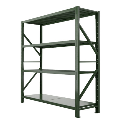 铭威盾消防铁锹镐农具摆放架安保装备器材存放架绿色盾牌货架存放架重型-主架