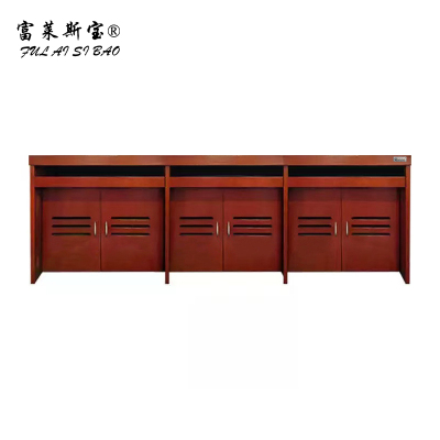 富莱斯宝 升降电脑桌学习桌培训桌办公桌 2400*500*750 /张