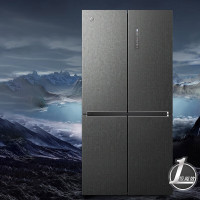 晶弘十字对开门冰箱 658L -33°C深冻 母婴保鲜 BCD-658WPSC/原石灰