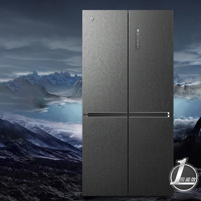 晶弘十字对开门冰箱 658L -33°C深冻 母婴保鲜 BCD-658WPSC/原石灰