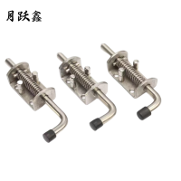 月跃鑫 弹簧插销 不锈钢弹簧门锁 12*155个