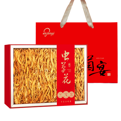 菌益 虫草花礼盒装 山珍特产伴手礼年货菌菇干货礼包春节送礼