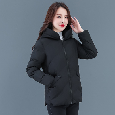 fish basket羽绒棉服女短款冬季装2020年新款棉衣保暖加绒加厚女士