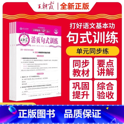 [语文]句式训训练 六年级下 [正版]2025活页句式训练语文三四五六年级 小学3456年级语文句式训练单元同步练要点讲