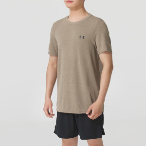 安德玛(Under Armour)UA男装新款运动T恤跑步健身训练短袖舒适透气时尚休闲上衣6009506-703 ZP