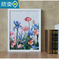 敬平拼图框1000片定做5075寸相框架5002000片简约画框裱框实木框定制 经典实木白色 300片拼图框(可放26x