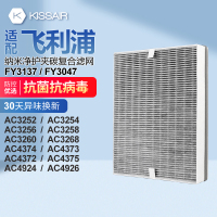 适配飞利浦空气净化器滤网FY3107