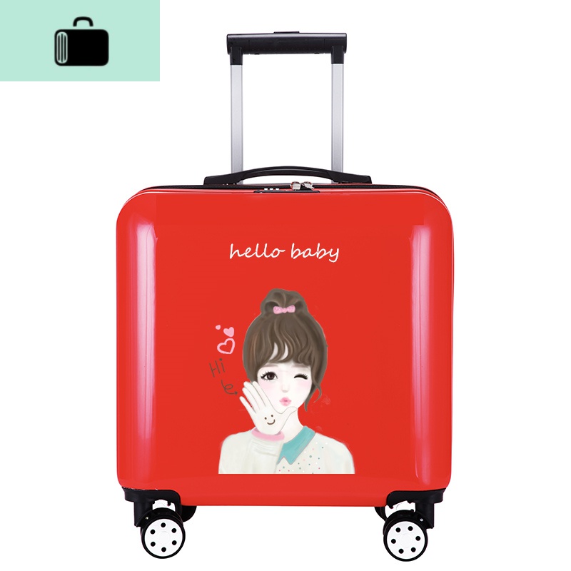 小号行李箱女小型轻便18寸可爱韩版密码旅游登机箱子迷你拉杆20潮NEW LAKE拉杆箱