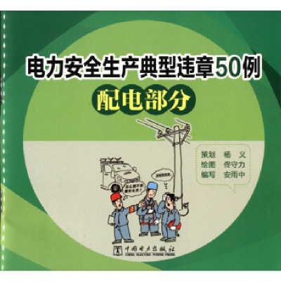 正版新书]电力安全生产典型违章50例(配电部分)安雨中 佟守力9