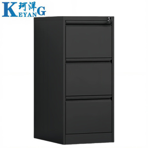 珂洋 A4抽屉柜 三斗(黑色) 台