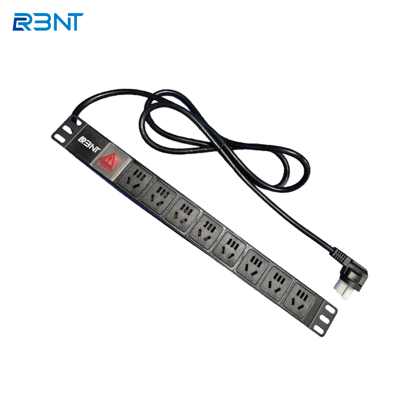 RBNT 8位PDU机柜排插 SP-GBN08-SH-100320