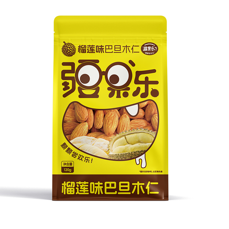 疆果乐榴莲巴旦木仁120g