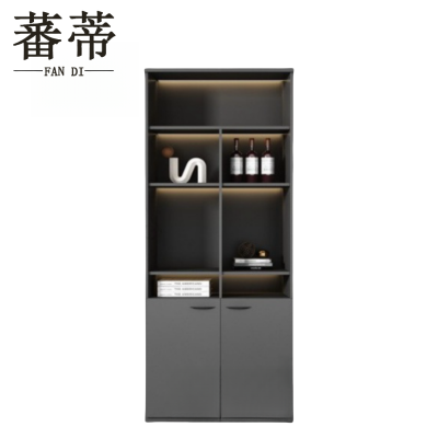 蕃蒂办公柜二门台