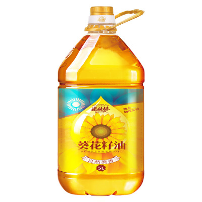 米妹妹葵花籽油5L油质清澈味道浓郁物理压榨油色透亮Y013