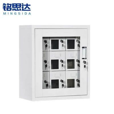 铭思达手机存放柜外玻款9门台
