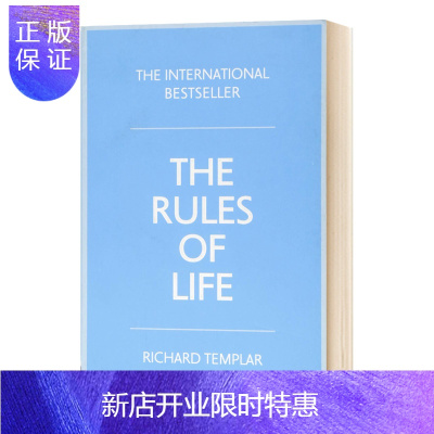惠典正版TheRulesofLifeRichardTemplar英文原版生活法则英文版进口原