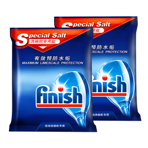 finish 亮碟洗碗机专用盐2公斤*2