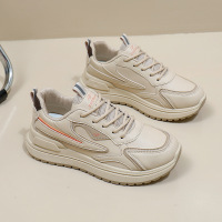 女鞋秋季新款学生韩版ins潮百搭厚底单鞋春秋休闲鞋