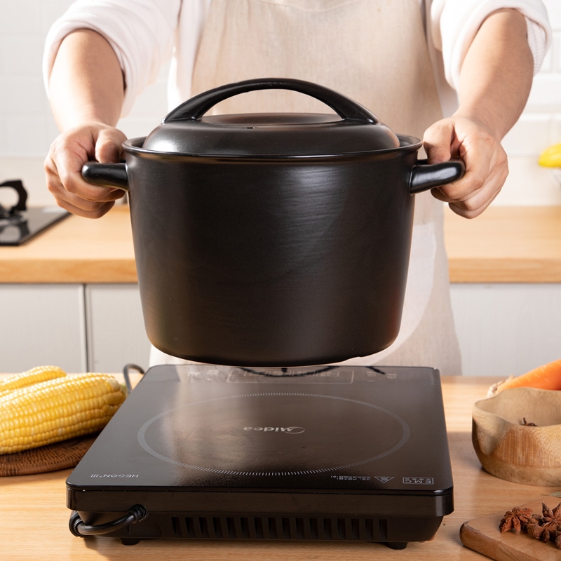 砂锅电磁炉专用煤气灶适用煲汤烘焙精灵家用两用通用炖锅耐高温大号