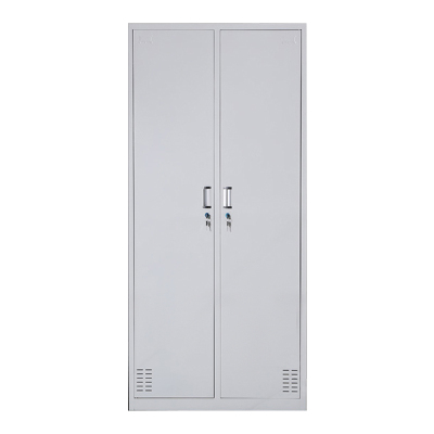 豪利特收纳柜财务档案柜资料柜加厚文件柜办公室带锁铁皮柜二门更衣柜