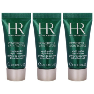 赫莲娜HR绿宝瓶夜间精华液5ml*3瓶保湿修护紧致抗皱护肤品化妆品