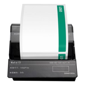 Makeid ECE105-150(427)/H 105mm*16m 适用于GTP71系列标签机 标签机色带 盒 白色
