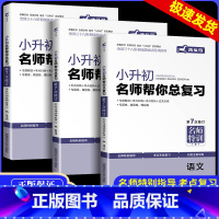 小升初总复习[语文+数学+英语] 小学升初中 [正版]木头马 2024新版小升初名师帮你总复习语文数学英语第7次修订版