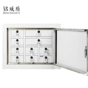 铭威盾手机存放柜10格大壁挂款400*542*240mm