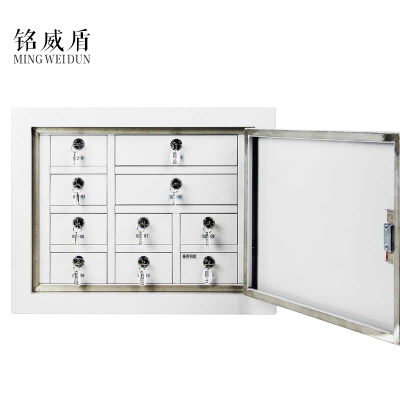 铭威盾手机存放柜10格大壁挂款400*542*240mm
