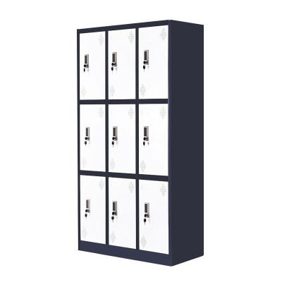 美美光明 钢制九门套色更衣柜 MM-BG460 台