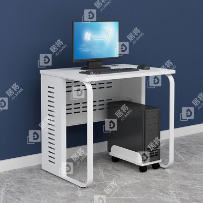居将 钢架电脑桌培训桌机房电脑桌学习桌课桌 单人位K款