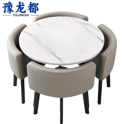 豫龙都洽谈桌椅皮面套