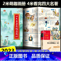 [2本]思维导图+知识点 [正版]四大名著思维导图原著小学生青少年版本读考点画册漫画版孩子必读连环画珍藏版知识点一本全小
