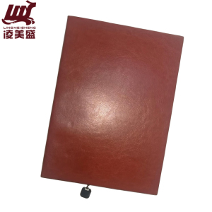 凌美盛 皮面A4商务笔记本 A4-80-1颜色随机 可定制印刷/本