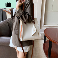 大容量时尚包包女包2020新款潮洋气手提包单肩斜挎百搭ins托特包NEW LAKE女斜挎包