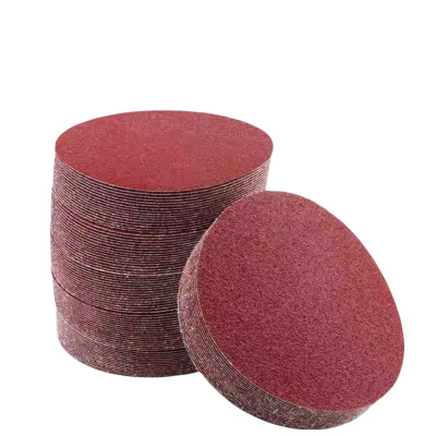 铁洋 背绒砂纸片 植绒砂纸片 2寸50mm320目红砂 片
