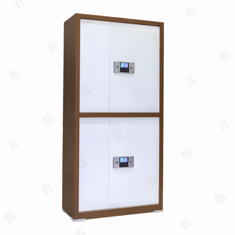 首指(SZ)文件柜/铁皮柜/咖白通双节保密柜/CX-090