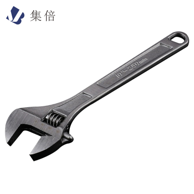 集倍 活动扳手 黑镍10寸/把
