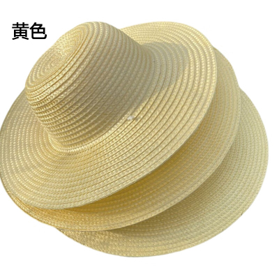 铁迅编织草帽防晒草帽CM1 顶