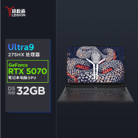 联想(Lenovo)拯救者Y9000P 定制 2025 AI元启游戏笔记本电脑(Ultra9 275HX 32G 2T RTX5070 8G独显 2.5K 240Hz)黑色 定制