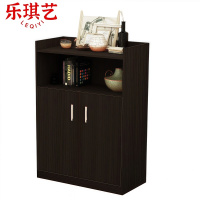 乐琪艺 茶水柜 黑胡桃色 60*40*90cm 个
