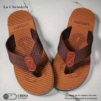 La Chessiers2024新款拖鞋男人字拖夏季韩版潮流个性时尚休闲外穿防滑学生凉拖鞋男