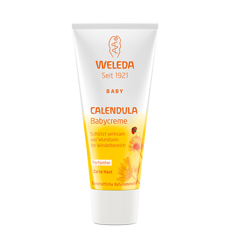 德国进口weleda维蕾德金盏花婴儿护臀膏 宝宝红屁屁乐 金盏花护臀膏