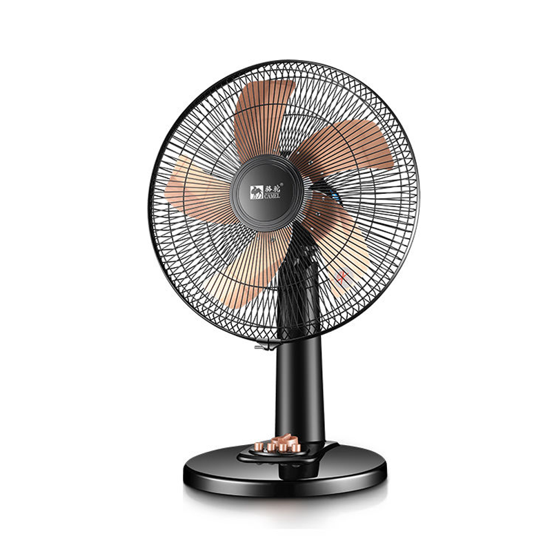 骆驼(camel) 电风扇 台式家用摇头落地扇大风力三挡调节办公室台扇