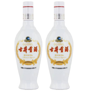 古井贡酒老瓷贡 50度500ml*2瓶 浓香型白酒 新老版本年份随机发货